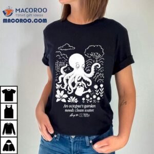 Healthy Oceans Grow Amazing Octopus Tshirt