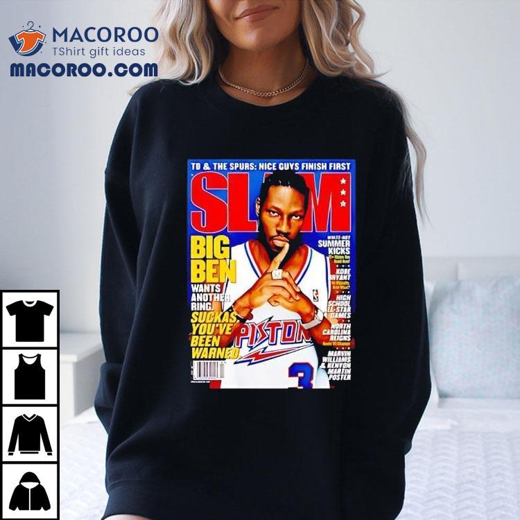 Jalen Duren channels Ben Wallace with epic dunk t-shirt Jalen Duren channels Ben Wallace with epic dunk t-shirt