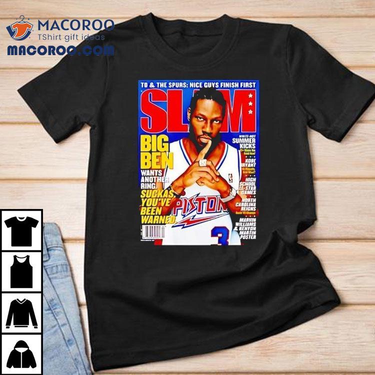 Jalen Duren channels Ben Wallace with epic dunk t-shirt Jalen Duren channels Ben Wallace with epic dunk t-shirt