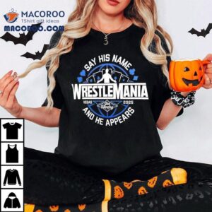 Joe Hendry Wrestlemania 2025 Surprise Appearance T-Shirt 1 Joe Hendry Wrestlemania Surprise Appearance Tshirt