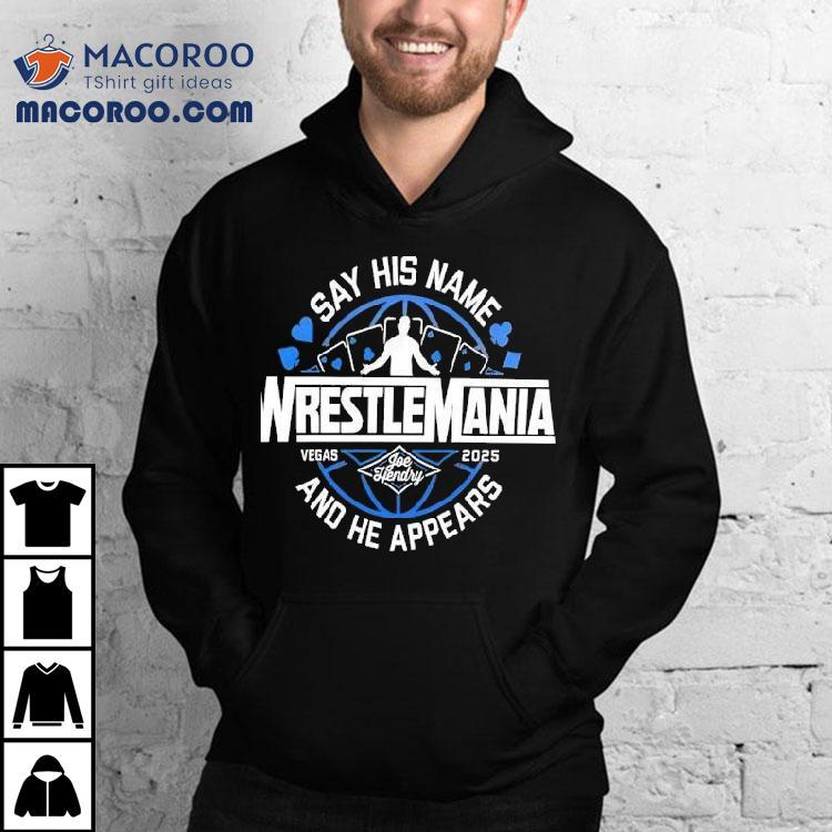 Joe Hendry Wrestlemania magic moment t-shirt Joe Hendry Wrestlemania magic moment t-shirt