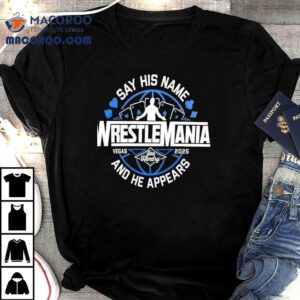 Joe Hendry Wrestlemania magic moment t-shirt 2 Joe Hendry Wrestlemania Magic Moment Tshirt