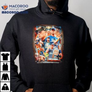 John Cena Celebrates Championship Wins With Exclusive Tshirt