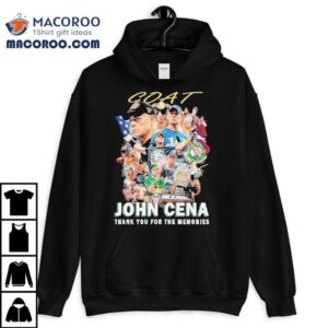 John Cena Tribute Design For Unforgettable Moments Tshirt