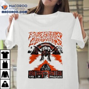 King Gizzard Bonnaroo Festival Live Performance Tshirt