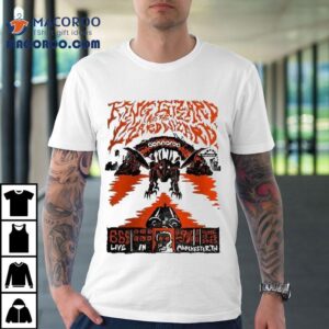 King Gizzard 2025 Bonnaroo Festival Live Performance T-shirt 1 King Gizzard Bonnaroo Festival Live Performance Tshirt