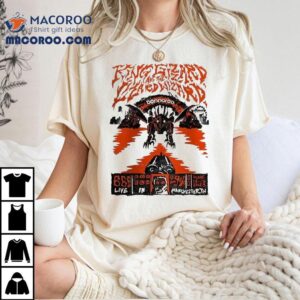 King Gizzard 2025 Bonnaroo Festival Live Performance T-shirt 2 King Gizzard Bonnaroo Festival Live Performance Tshirt