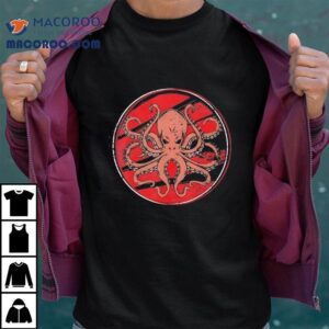 Kraken Ocean Creature Pirate Design T Tshirt
