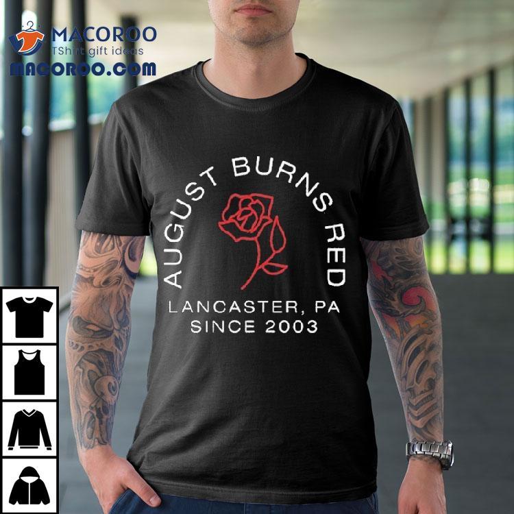 Lancaster band August Burns Red rose to fame in 2003 t-shirt Lancaster band August Burns Red rose to fame in 2003 t-shirt