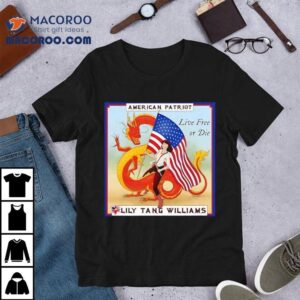 Lily Tang Williams Shows Her American Pride With This Cool Tshirt