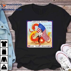 Lily Tang Williams Shows Her American Pride With This Cool Tshirt