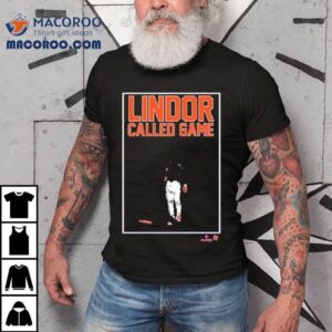 Lindors Walkoff Moment Celebrated With This Stylish T Tshirt