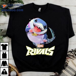 Marvel Rivals Game Features Jeff The Land Shark T-Shirt