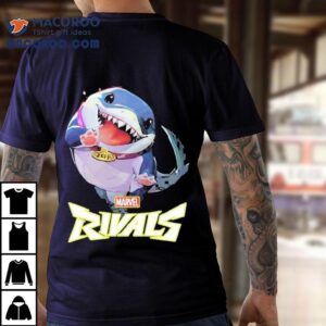 Marvel Rivals Game Features Jeff The Land Shark Tshirt