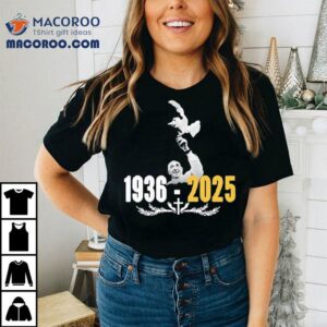 Memorial Tribute To Pope Francis Vintage Years Tshirt