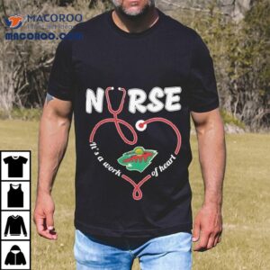 Minnesota Wild Celebrates Nurses With Heartfelt Design Tshirt