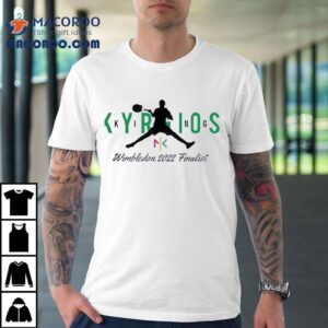 Nick Kyrgios Wimbledon Final Run Tshirt