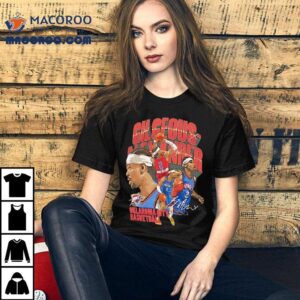Oklahoma City Thunder Star Shai Gilgeousalexander Stylish T Tshirt