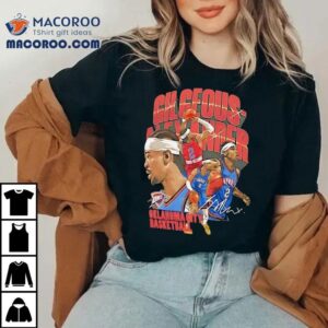 Oklahoma City Thunder Star Shai Gilgeousalexander Stylish T Tshirt