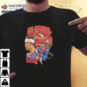 Oklahoma City Thunder Star Shai Gilgeousalexander Stylish T Tshirt