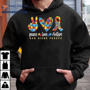 Padres Autism Awareness Support Tshirt