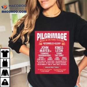 Pilgrimage Music Fest Artist Reveal At Franklin Farm This Fall Tshirt
