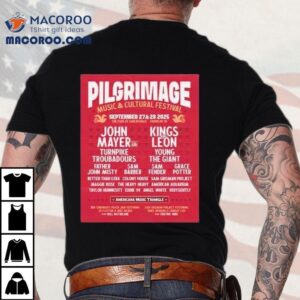 Pilgrimage Music Fest Artist Reveal At Franklin Farm This Fall Tshirt