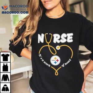 Pittsburgh Nurses Celebrate Their Dedication With This Unique Stethoscope Tshirt