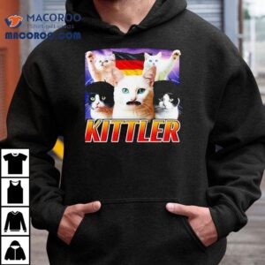 Playful Aggressive Feline Design Tshirt