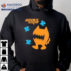 Playful Chuchu Rocket Design On Stylish Tshirt