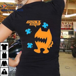 Playful Chuchu Rocket Design On Stylish Tshirt