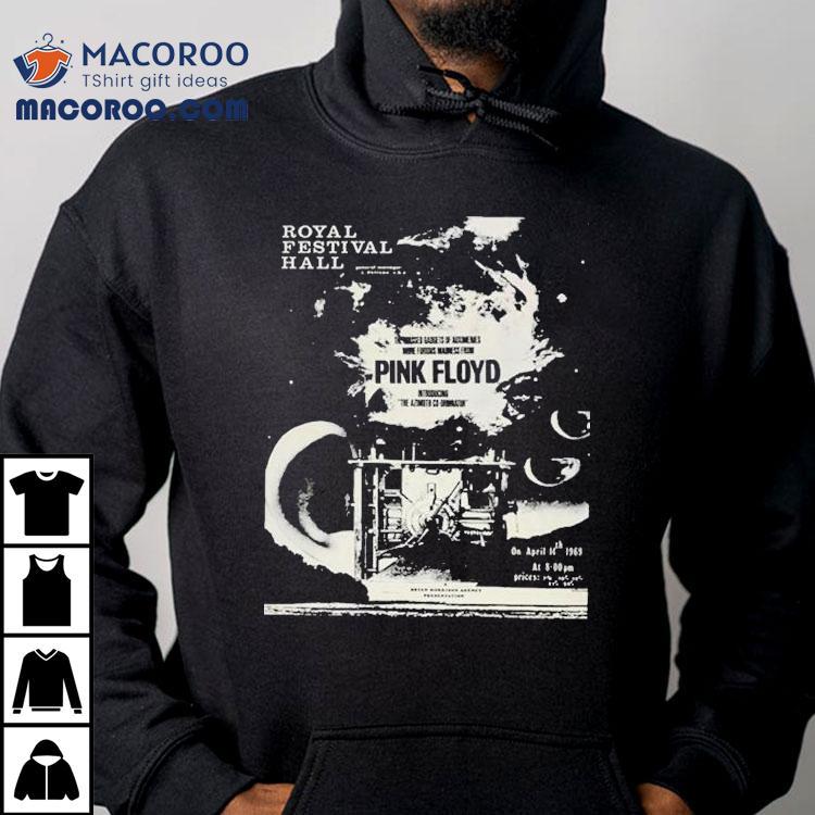 Royal Festival Hall Pink Floyd 1969 Concert T-shirt Royal Festival Hall Pink Floyd 1969 Concert T-shirt