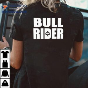 Rugged Western Bull Riding Style Tshirt