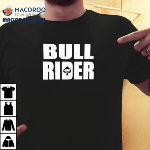 Rugged Western Bull Riding Style Tshirt