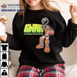 Sawborg Destructo Graphic Design T Tshirt