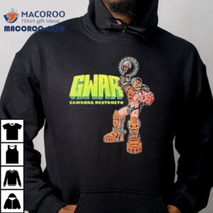 Sawborg Destructo Graphic Design T Tshirt