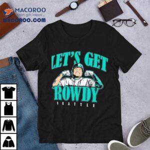 Seattle Mariners Fan Gear Rowdy Tellez Inspired Tshirt