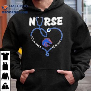Show Your Pride With This Boise State Broncos Nurse Inspired Tshirt