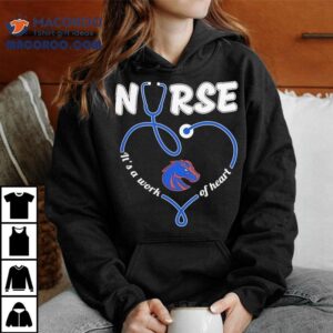 Show Your Pride With This Boise State Broncos Nurse Inspired Tshirt