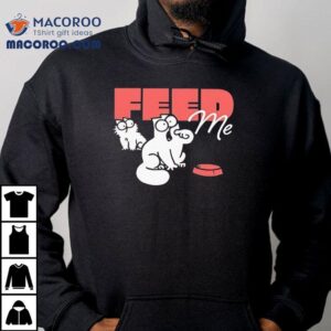 Simon S Feline Begs For Food On This Cool Tshirt