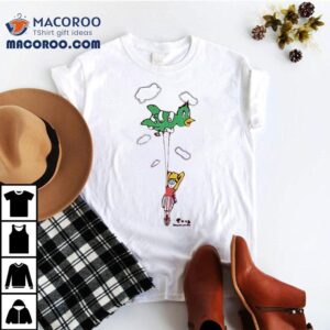 Skateboard Art Featuring Bird Girl Graphic On Tshirt