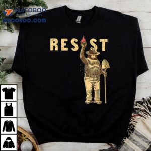Smokey Bear Resist Anti Trump Environmental Activism Shirt