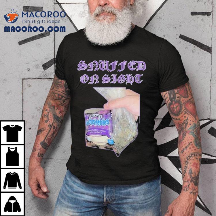 Snuffed On Sight Uncrustables graphic tshirt Snuffed On Sight Uncrustables graphic tshirt