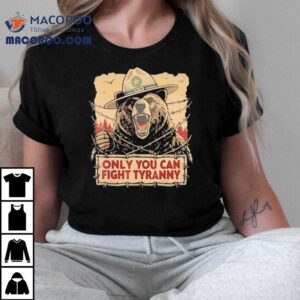 Stand Against Oppression With This Unique Bear Design Tshirt