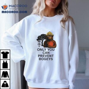 Stop Bogeys With This Unique Disc Golf Bear Design T-Shirt
