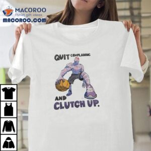 Stop Whining And Dominate The Court Basketball Tshirt