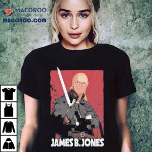 Stylish Anime Knight Design T-Shirt