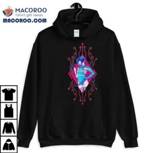 Suzi Hunter Rocks Cyber Themed Apparel in Stylish Outfit