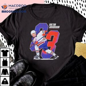 Viktor Arvidsson 22 Edmonton Oilers Hockey Shirt 1 Viktor Arvidsson Edmonton Oilers Hockey Tshirt