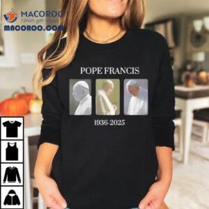 Vintage 1936 2025 Pope Francis Design T-Shirt